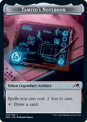 Tamiyo's Notebook Token - Foil
